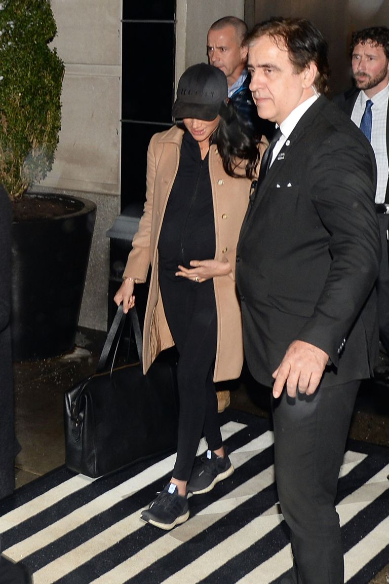 Here’s the Comfy Outfit Meghan Markle Wore to Travel Out of New York City